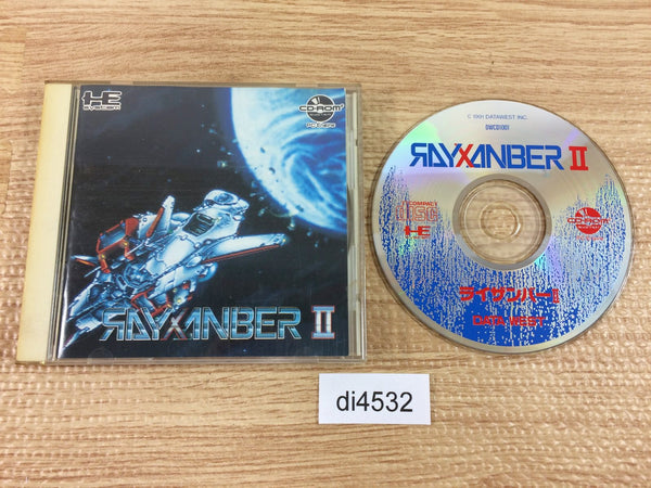 di4532 Rayxanber II CD ROM 2 PC Engine Japan