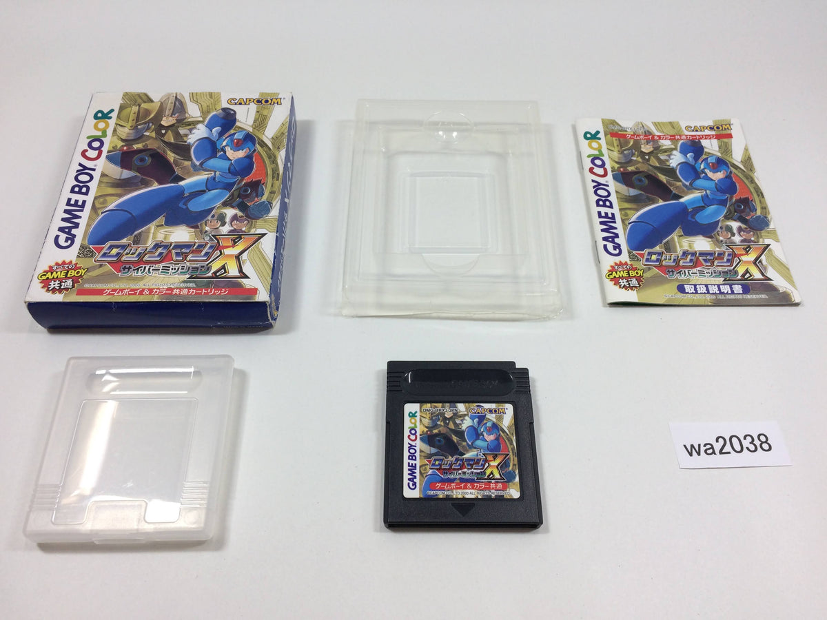 Rockman X Cyber Mission Megaman BOXED GameBoy Game Boy Japan