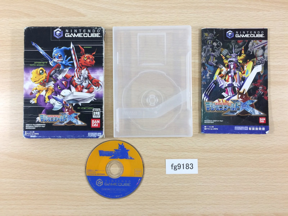 FG9183 Digimon World 4 X BOXED GameCube Japan – J4U.co.jp