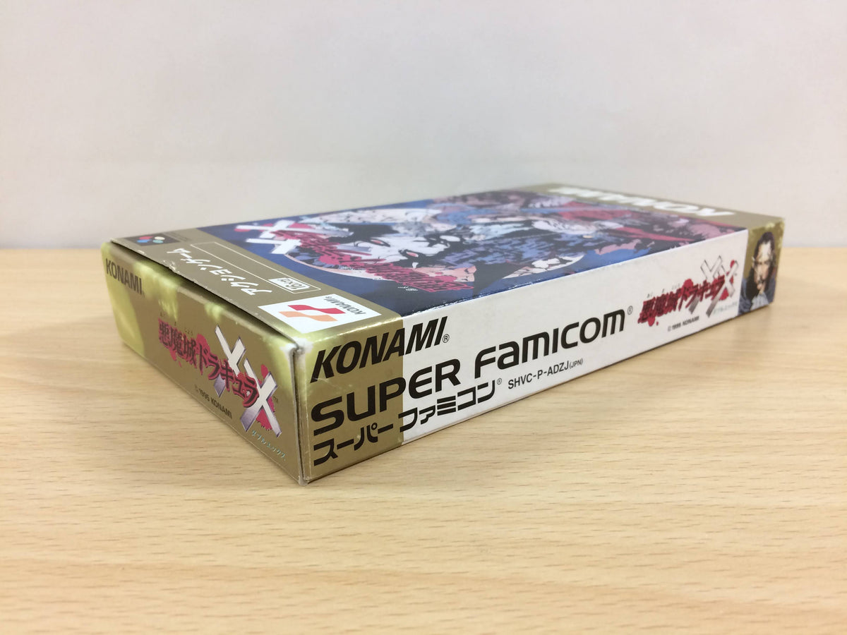 Castlevania Dracula X Vampire's Kiss XX BOXED SNES Super Famicom