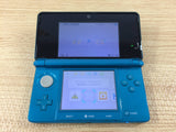 KD3957 Tested Working - Nintendo 3DS Aqua Blue Boxed Console Japan