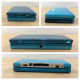 KD3957 Tested Working - Nintendo 3DS Aqua Blue Boxed Console Japan