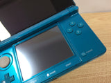 KD3957 Tested Working - Nintendo 3DS Aqua Blue Boxed Console Japan