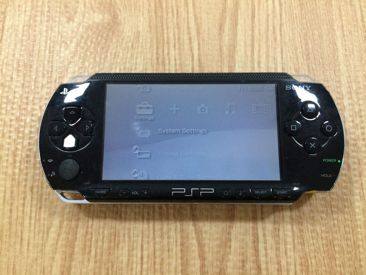 PSP-1000 BLACK BOXED SONY PSP Console Japan - Tested Working