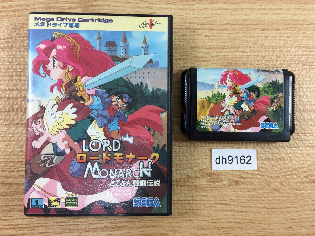 Lord Monarch Tokoton Sentou Densetsu BOXED Mega Drive Genesis