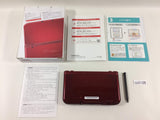 KB5128 Tested Working - Nintendo NEW 3DS LL XL METALLIC RED Console Japan
