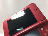 KB5128 Tested Working - Nintendo NEW 3DS LL XL METALLIC RED Console Japan