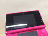 KE5068 Tested Working - No Battery Nintendo 3DS Gross Pink Console Japan