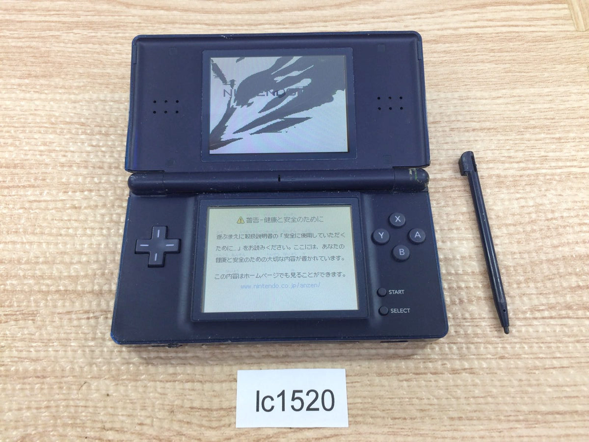 lc1520 Plz Read Item Condi Nintendo DS Lite Crystal White Console Japan