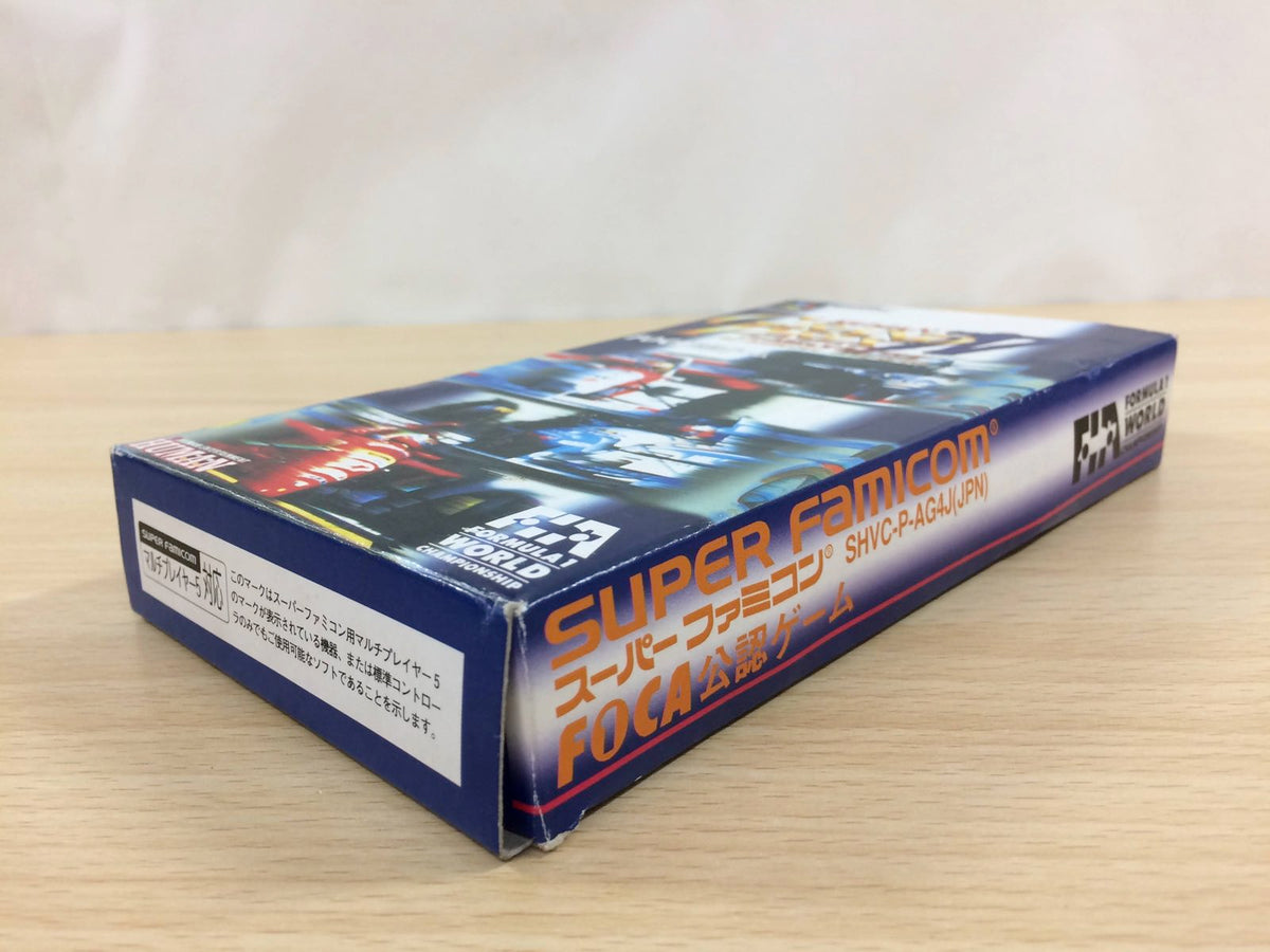 Human Grand Prix IV F1 Dream Battle Racing BOXED SNES Super