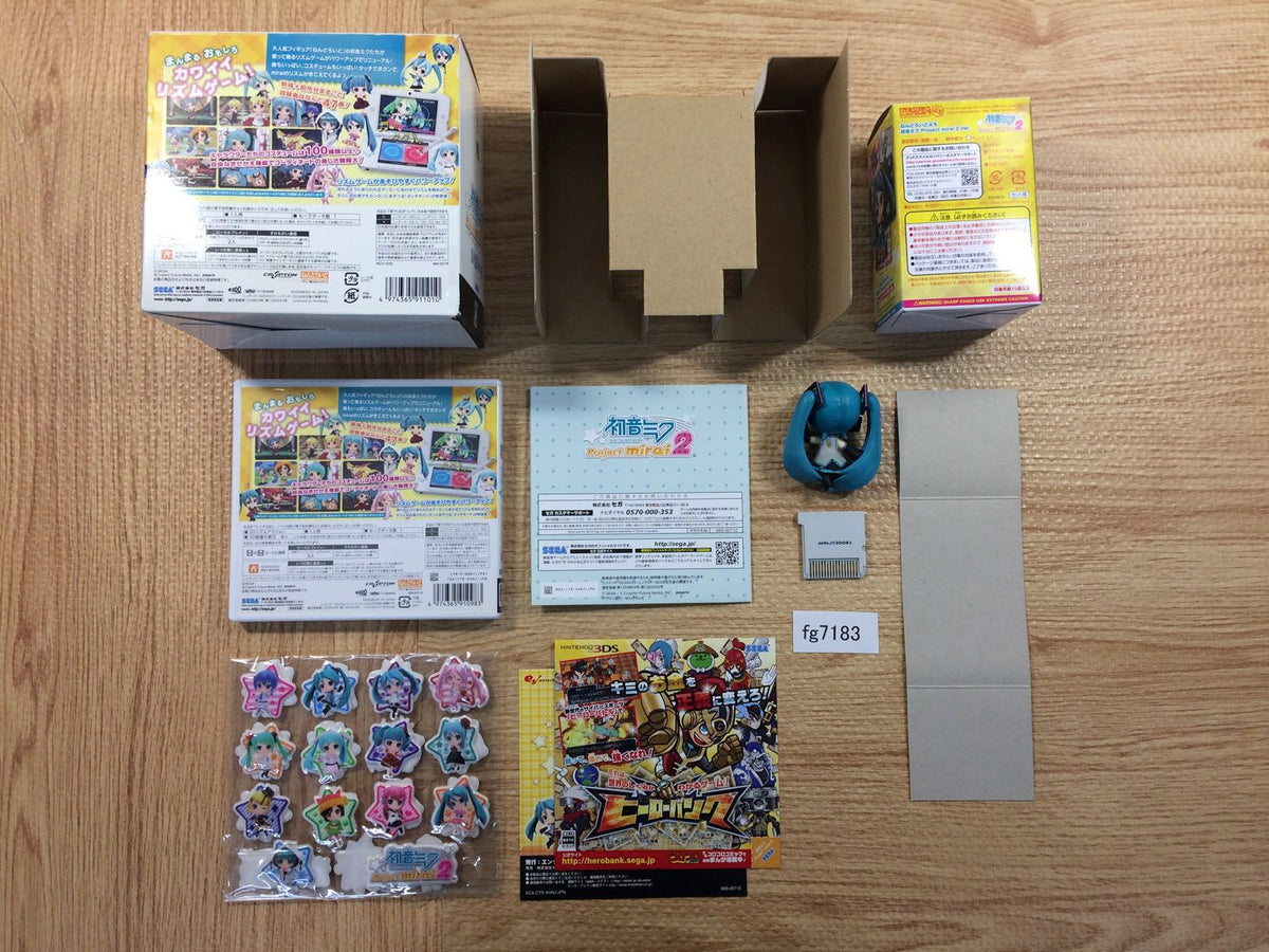Hatsune Miku Project Mirai 2 BOXED Nintendo 3DS Japan - FG7183