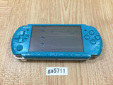 GA5711 Tested Working - PSP-3000 TURQUOISE GREEN SONY PSP Console Japan