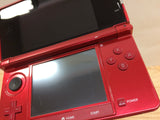 KF3421 Tested Working - No Battery Nintendo 3DS Metallic Red Console Japan