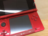 KF3421 Tested Working - No Battery Nintendo 3DS Metallic Red Console Japan