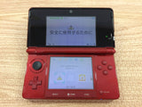 KF7617 Tested Working - Nintendo 3DS Flare Red BOXED Console Japan