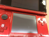KF7617 Tested Working - Nintendo 3DS Flare Red BOXED Console Japan