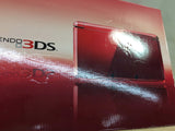 KF7617 Tested Working - Nintendo 3DS Flare Red BOXED Console Japan