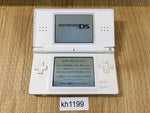 kh1199 Plz Read Item Condi Nintendo DS Lite Crystal White Console Japan