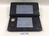KB6748 With Defects - Nintendo 3DS Clear Black Console Japan