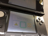 LB3319 Tested Working - Nintendo 3DS Cosmo Black BOXED Console Japan