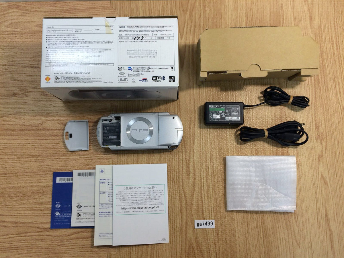 ga7499 PSP-1000 Silver BOXED SONY PSP Console Japan – J4U.co.jp