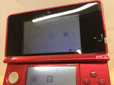 KF6029 With Defects - Nintendo 3DS Metallic Red Console Japan