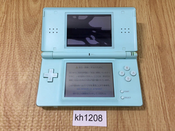 kh1208 Plz Read Item Condi Nintendo DS Lite Ice Blue Console Japan