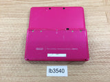 LB3540 Not Working - Nintendo 3DS Gross Pink Console Japan