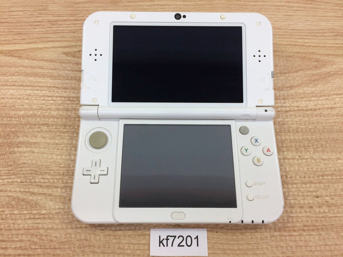 Nintendo NEW 3DS LL XL PEARL WHITE Console Japan - Not Working