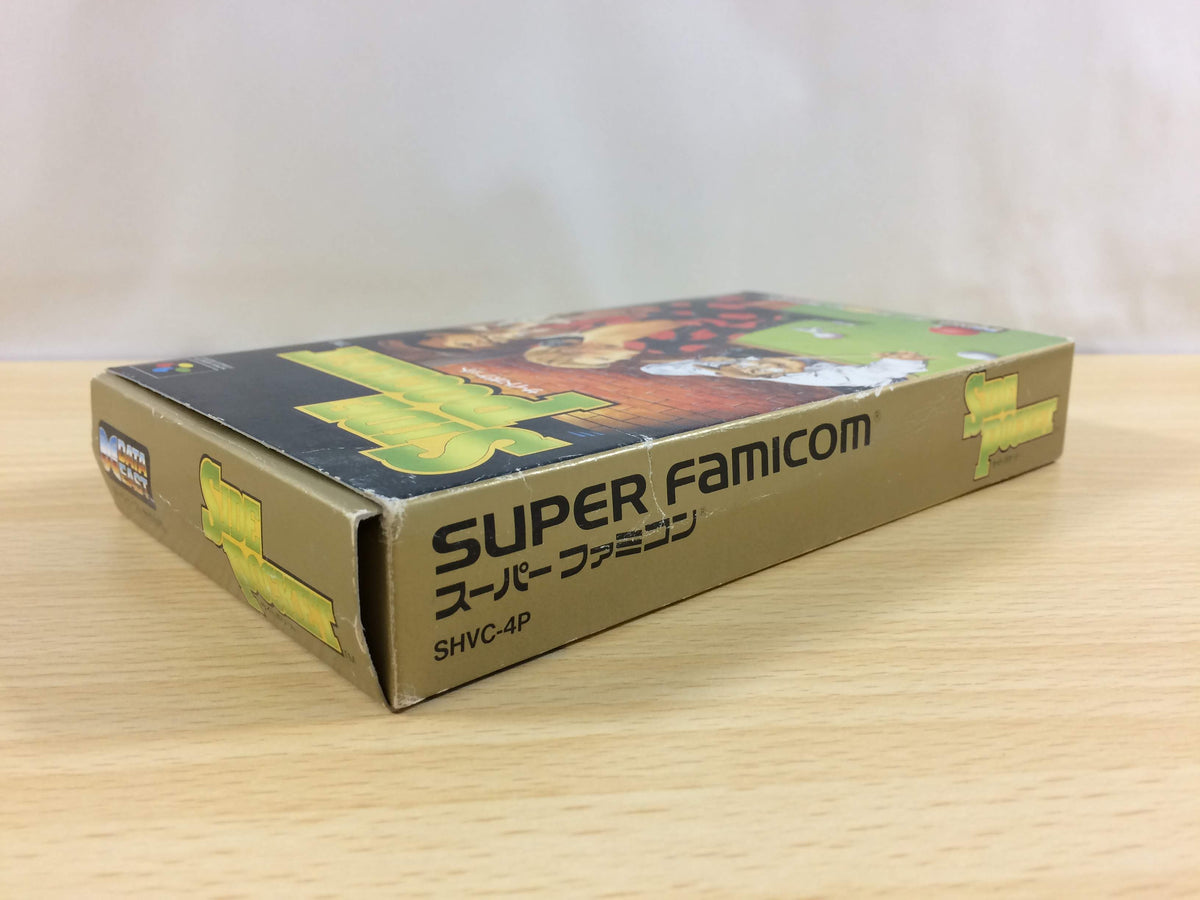 UA9856 Side Pocket Billiards BOXED SNES Super Famicom Japan