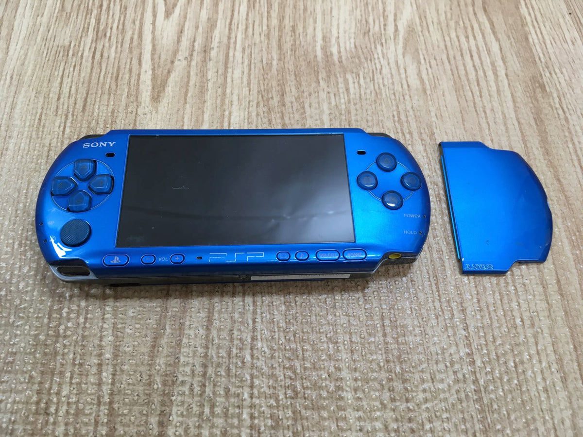 gc1939 Plz Read Item Condi PSP-3000 VIBRANT BLUE SONY PSP Console