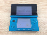 LB7520 Tested Working - Nintendo 3DS Aqua Blue BOXED Console Japan