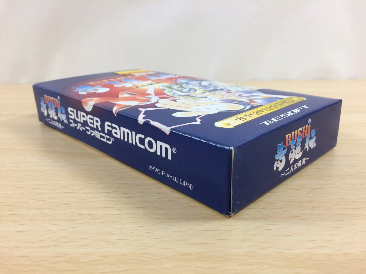 Bushi Seiryuuden Futari no Yuusha Seiryuden BOXED SNES