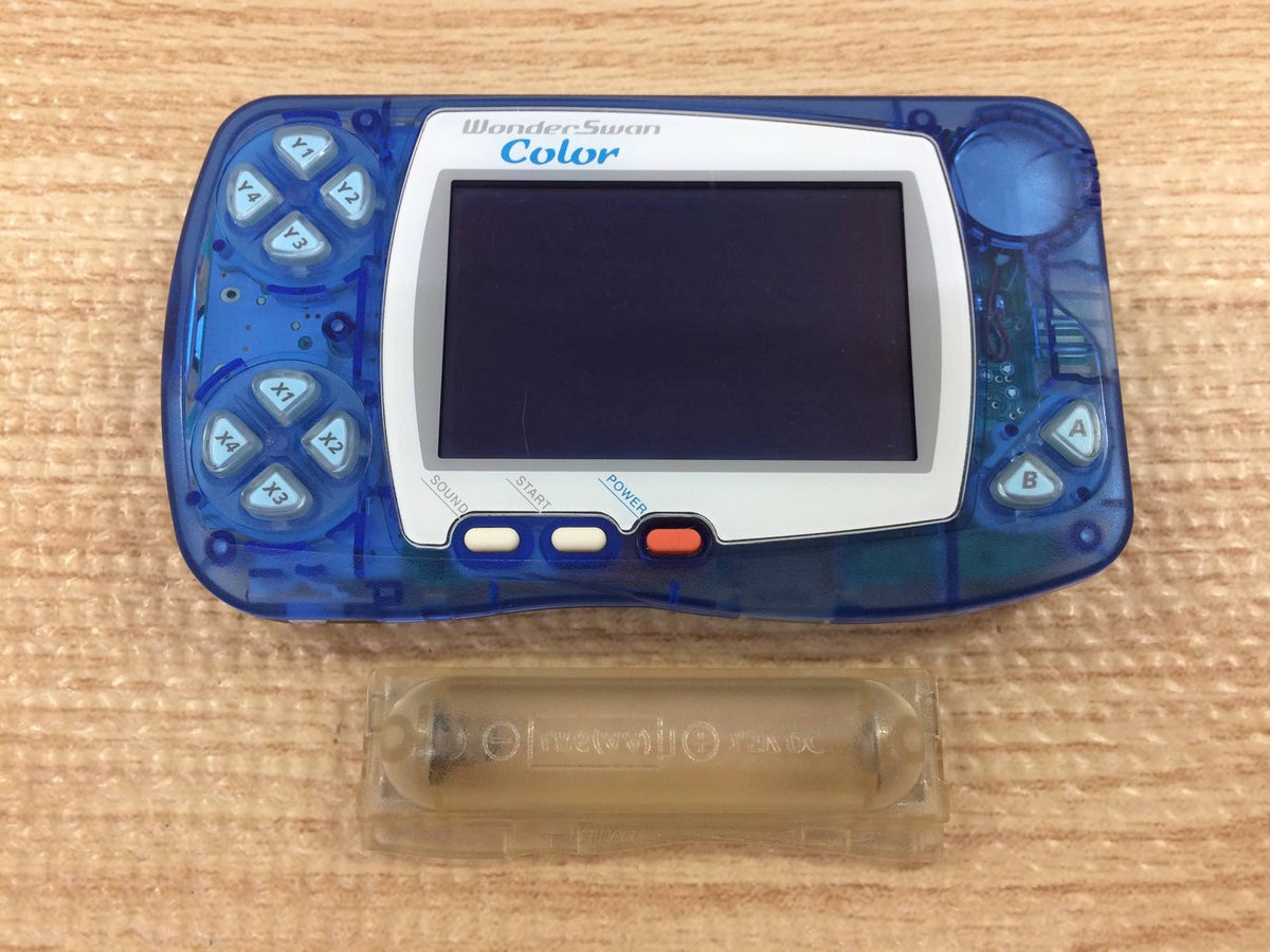 LB7644 Wonder Swan Color Crystal Blue Bandai Console Japan