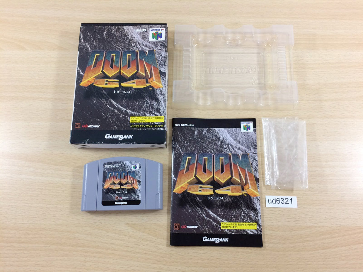UD6321 Doom 64 BOXED N64 Nintendo 64 Japan – J4U.co.jp