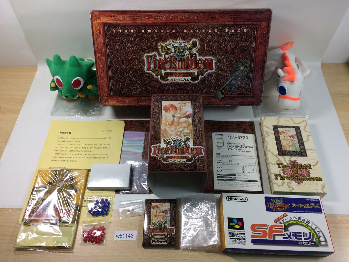 Fire Emblem Thracia 776 Deluxe Pack BOXED SNES Super Famicom Japan
