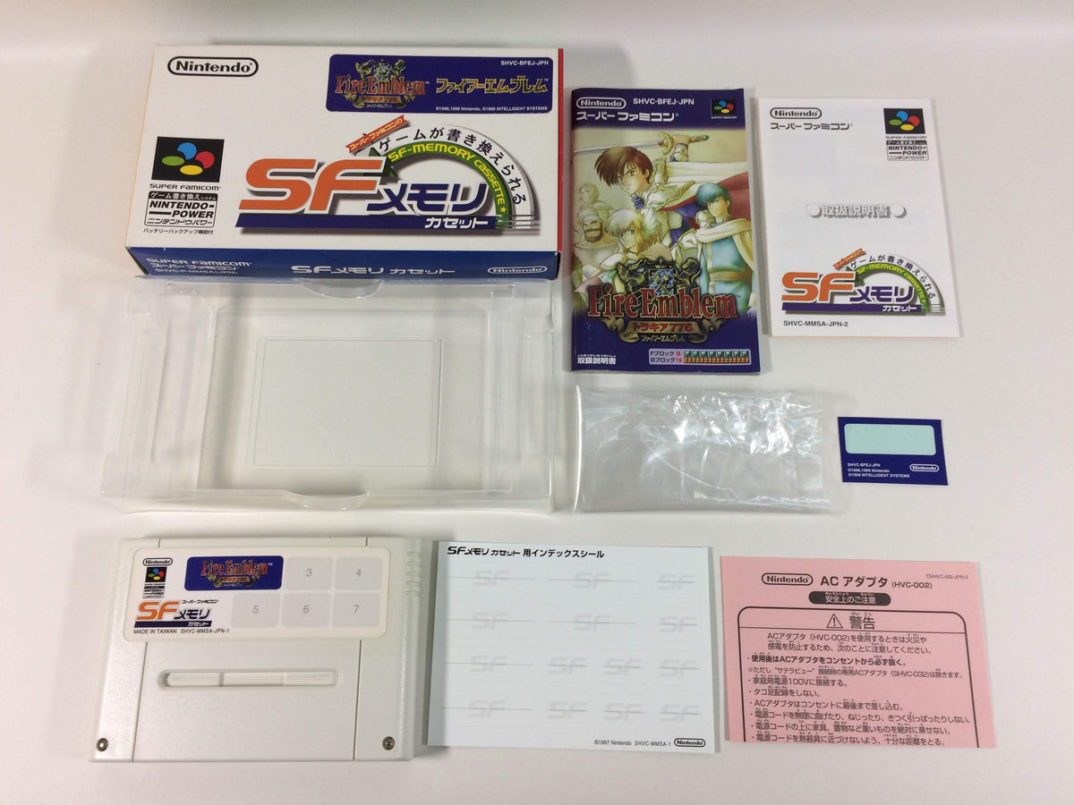 WB1143 Fire Emblem Thracia 776 Deluxe Pack BOXED SNES Super