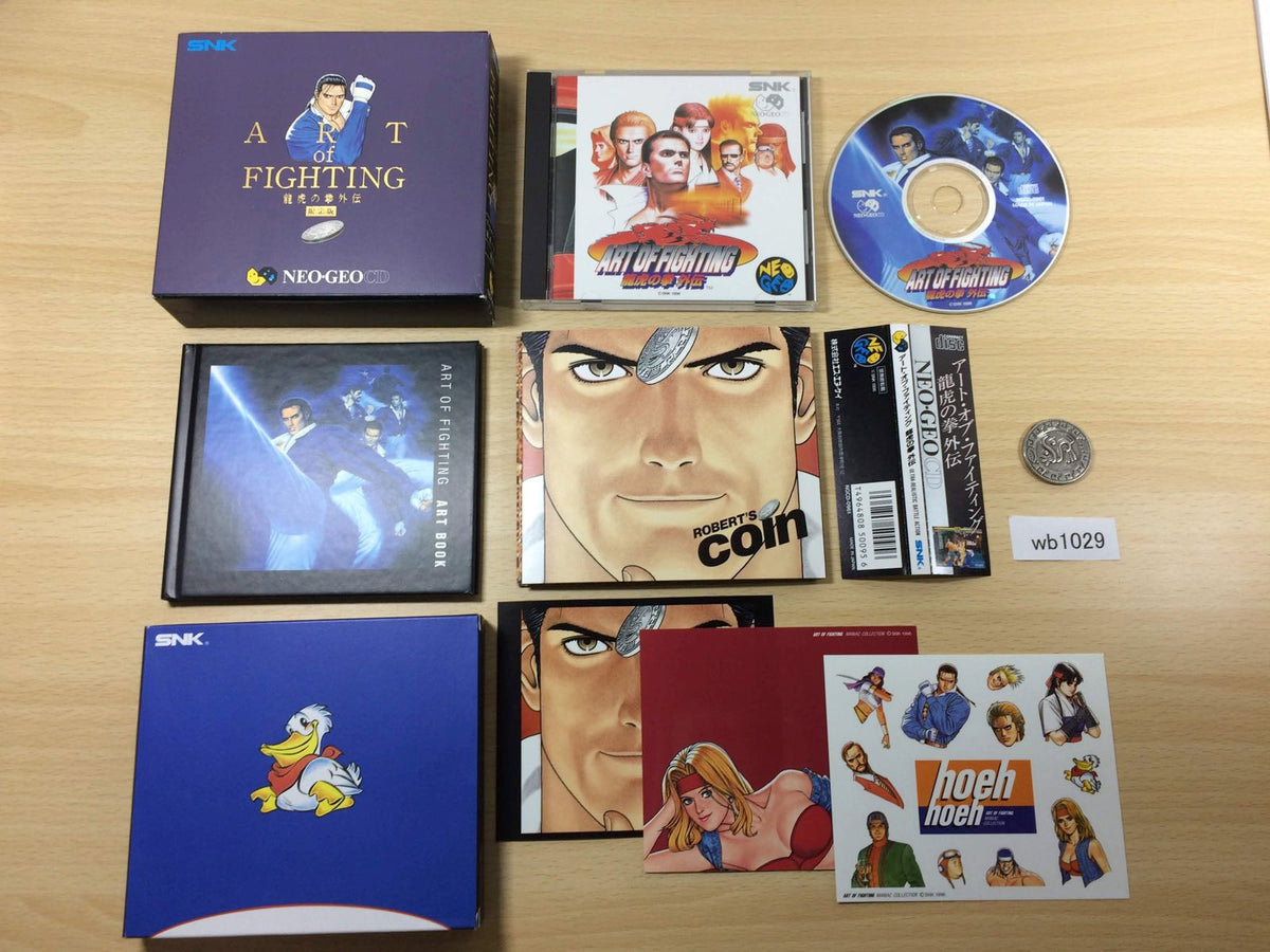 wb1029 The Art Of Fighting 3 Limited Edition NEO GEO CD