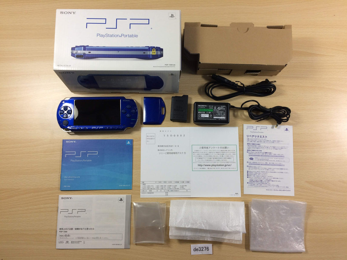 PSP-1000カセット付き PSP Console PSP-1000 Value Pack BLACK Boxed PS Portable