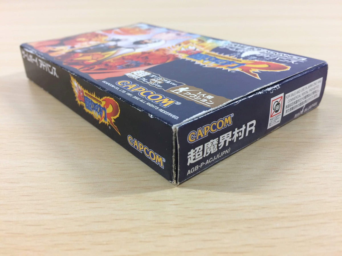 Super Ghouls'n Ghosts Chou Makaimura R BOXED GameBoy Advance Japan