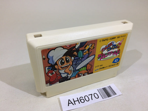 AH6070 Panic Restaurant Wanpaku Kokkun no Gourmet World NES Famicom Japan