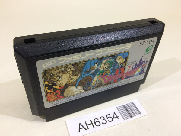 AH6354 Dragon Quest IV 4 NES Famicom Japan