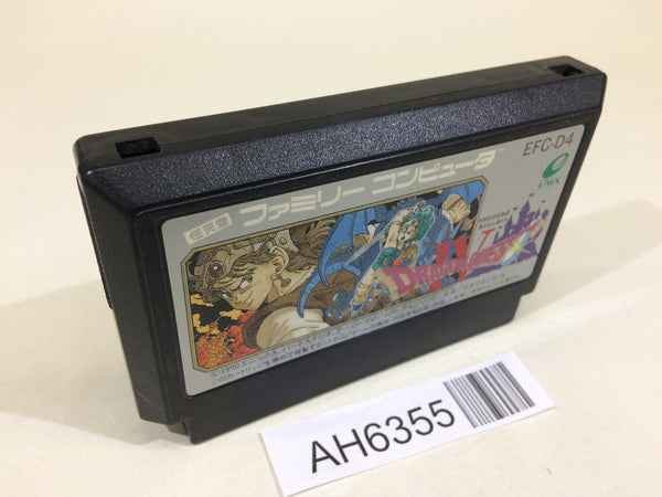 AH6355 Dragon Quest IV 4 NES Famicom Japan