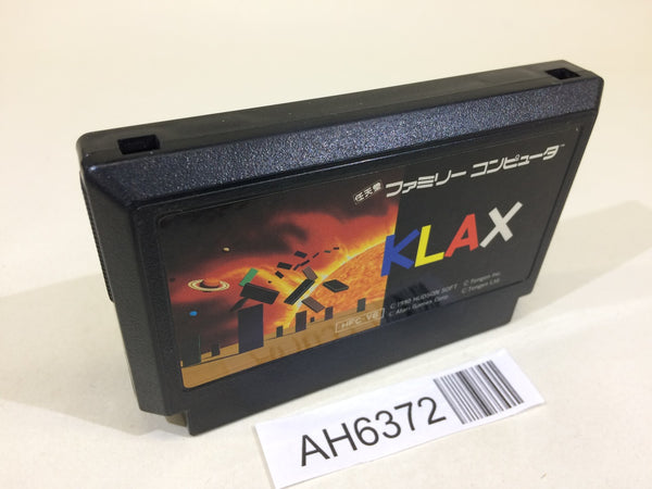 AH6372 Klax NES Famicom Japan