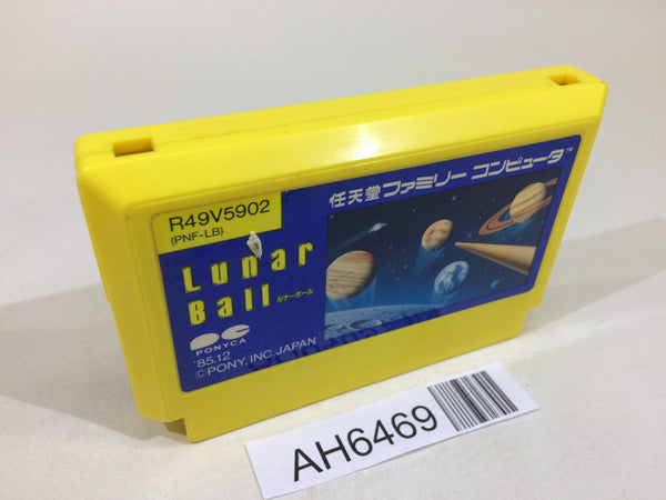 AH6469 Lunar Pool Ball NES Famicom Japan