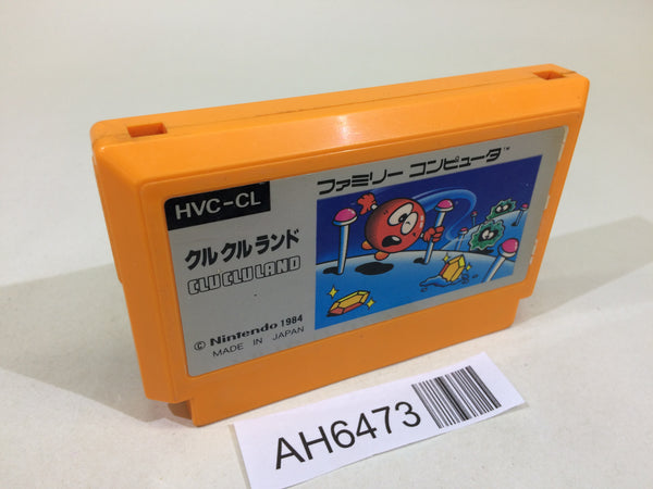 AH6473 Clu Clu Land NES Famicom Japan