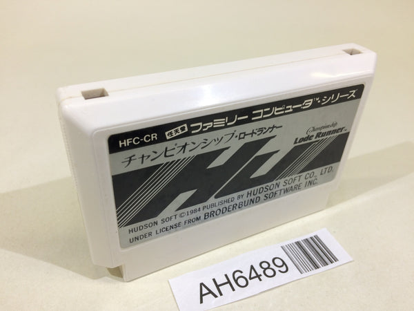 AH6489 Championship Lode Runner NES Famicom Japan