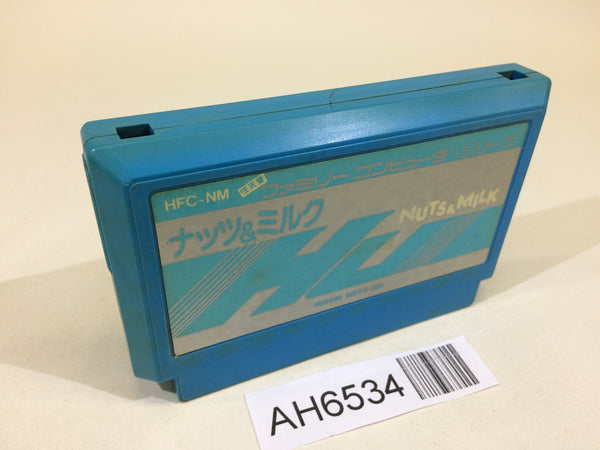 AH6534 Nuts & Milk NES Famicom Japan