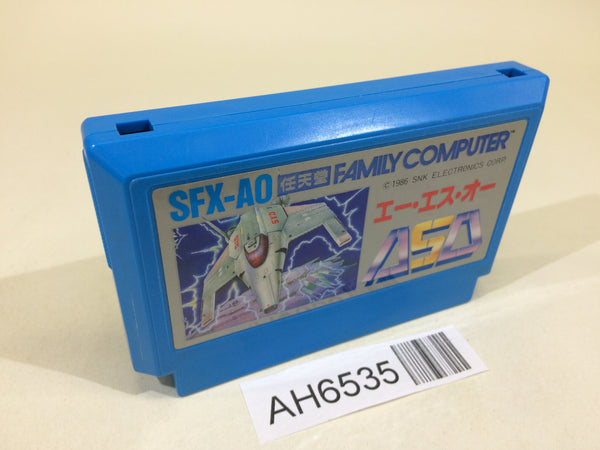 AH6535 Alpha Mission ASO Armored Scrum Object NES Famicom Japan