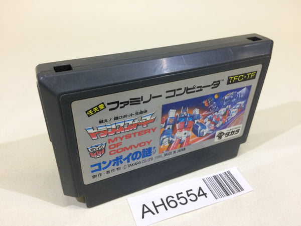AH6554 Transformer Mystery of Comvoy NES Famicom Japan